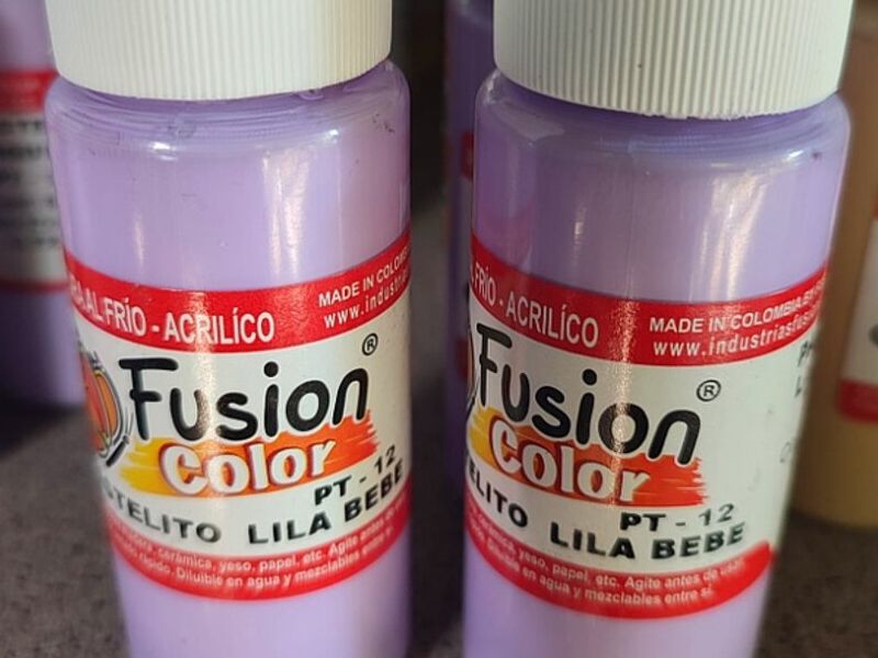 Pintura Pastelito Lila Bebé CHILE