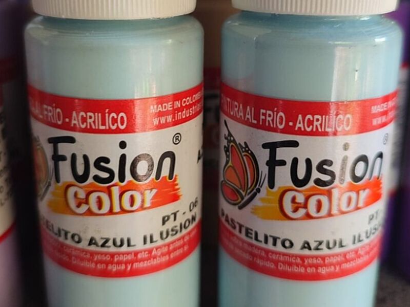 Pintura Pastelito Azul CHILE