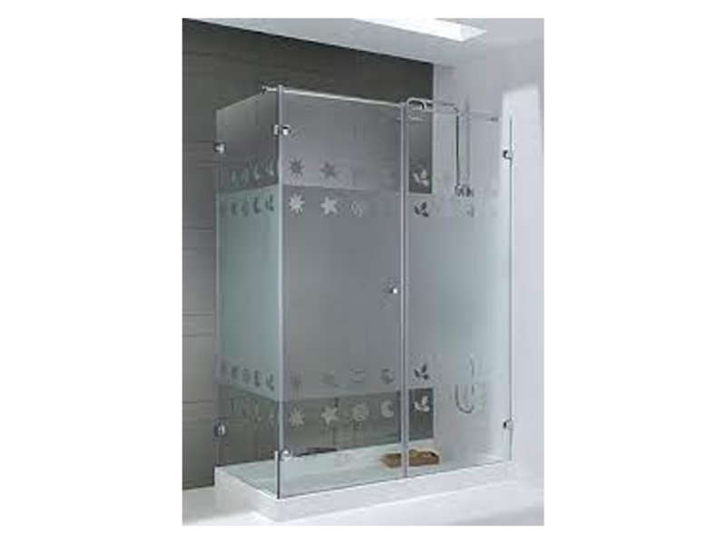 Cortinas cristal baño San Bernardo