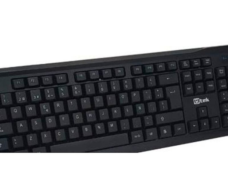 Teclado Inalámbrico Negro Osorno