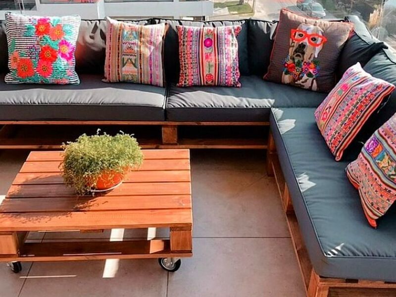 Living terraza Chile