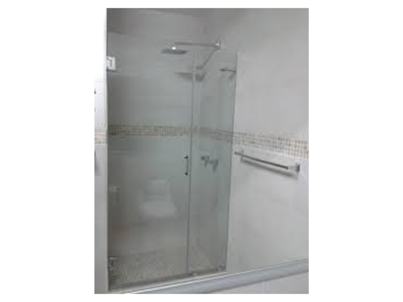 Cortinas cristal baño Santiago