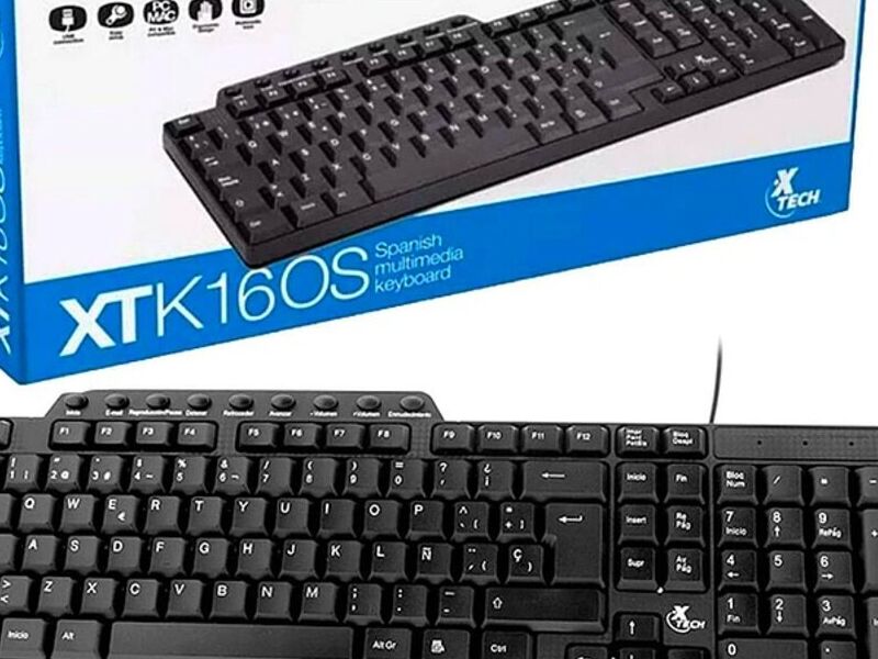 Teclado usb xtech xtk16os Valdivia