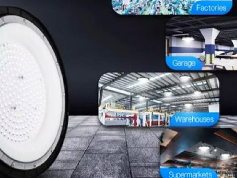 Foco Campana Ufo Led 300w Plano Santiago