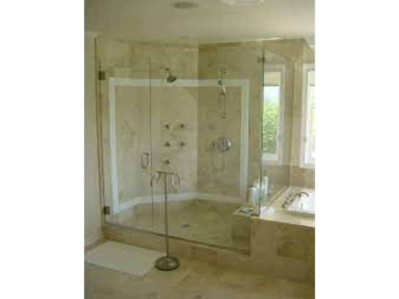 Cortinas cristal baño Santiago