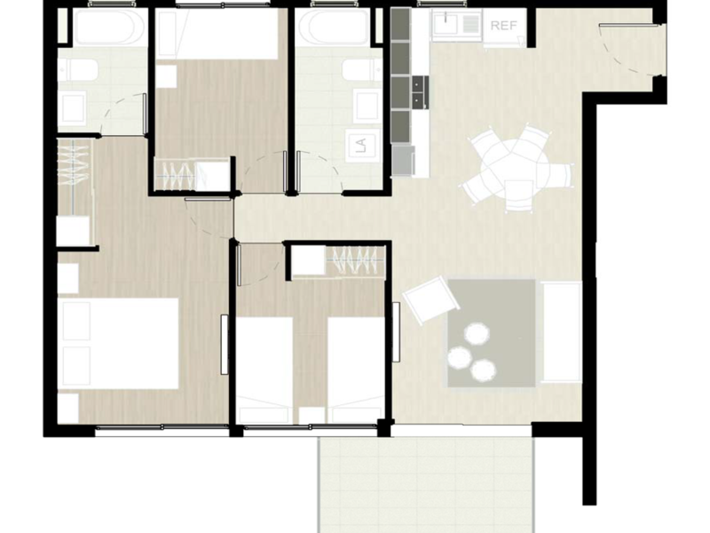 Departamento edificio venta Chile
