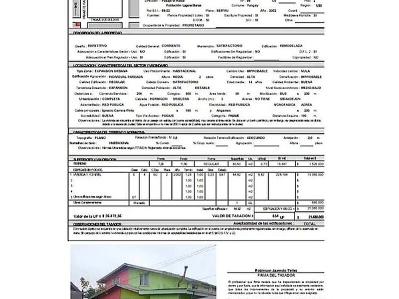 Tasaciones Gestión Inmobiliaria Chillán