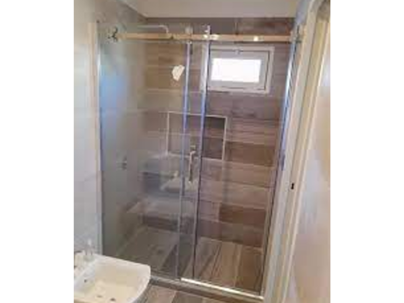 Cortinas cristal baño Santiago