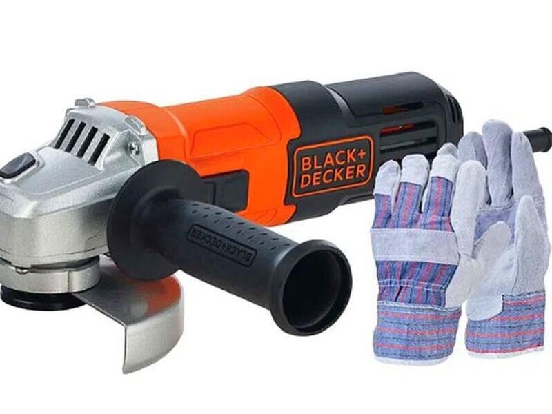 ESMERIL ANGULAR 4 1/2" 650 W + GUANTES