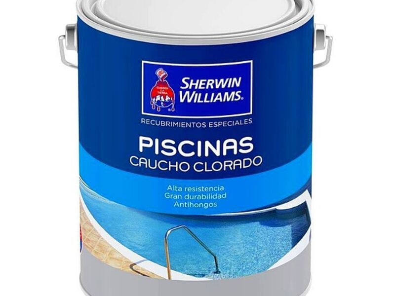 Pintura Piscina Caucho Clorado Santiago
