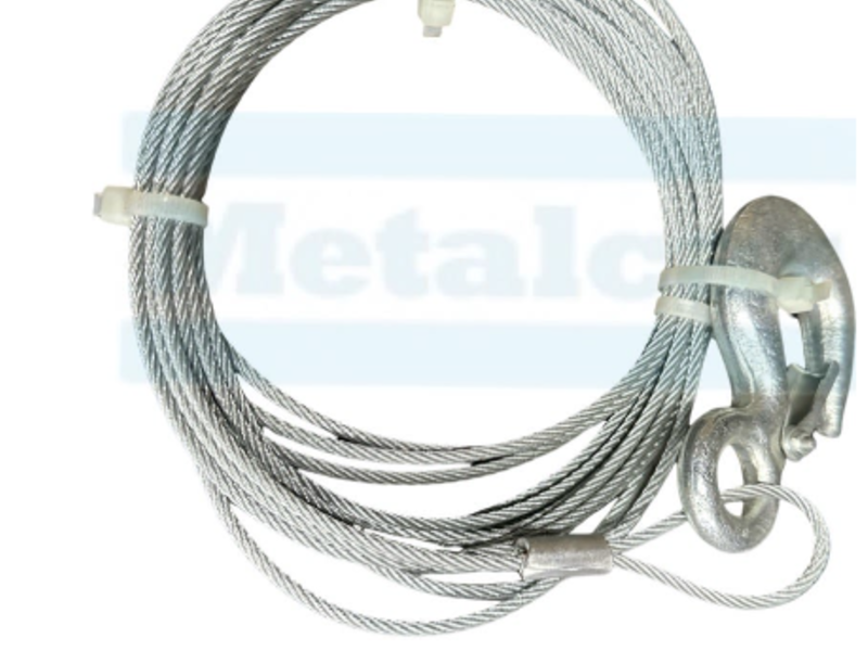 Cable acero  winche 750 kg - 14 m Chile
