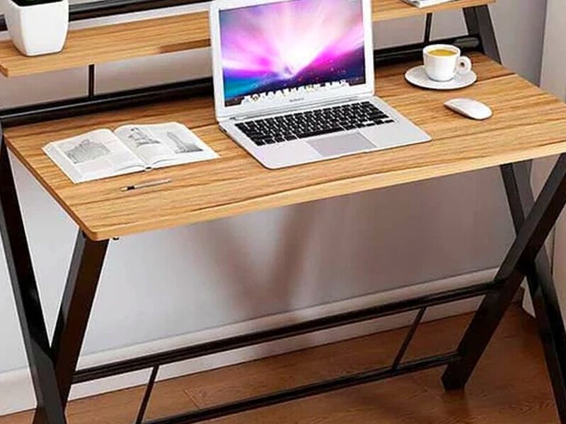 Escritorio plegable café 