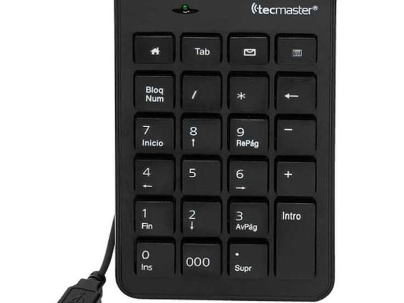 TECLADO NUMÉRICO MULTIMEDIA USB 