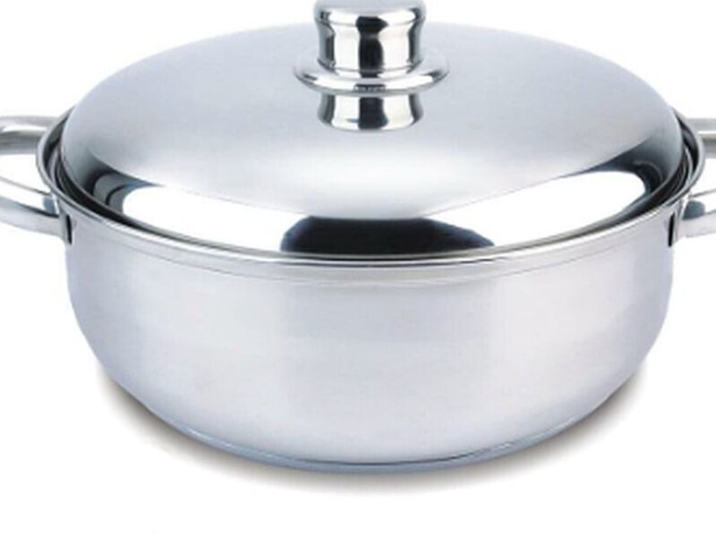 ACERO INOX OLLA HM 24x8cm CHILE