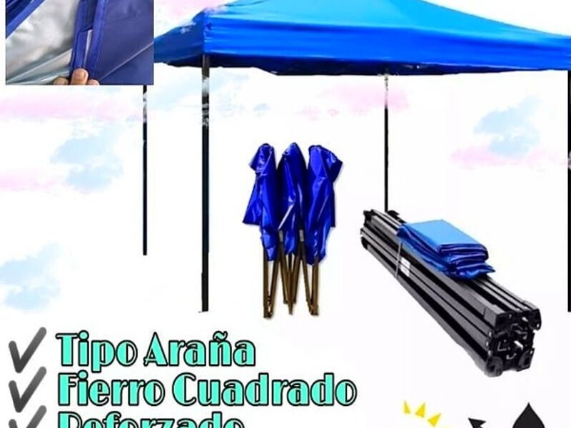 Lona Azul Tipo Araña Chile