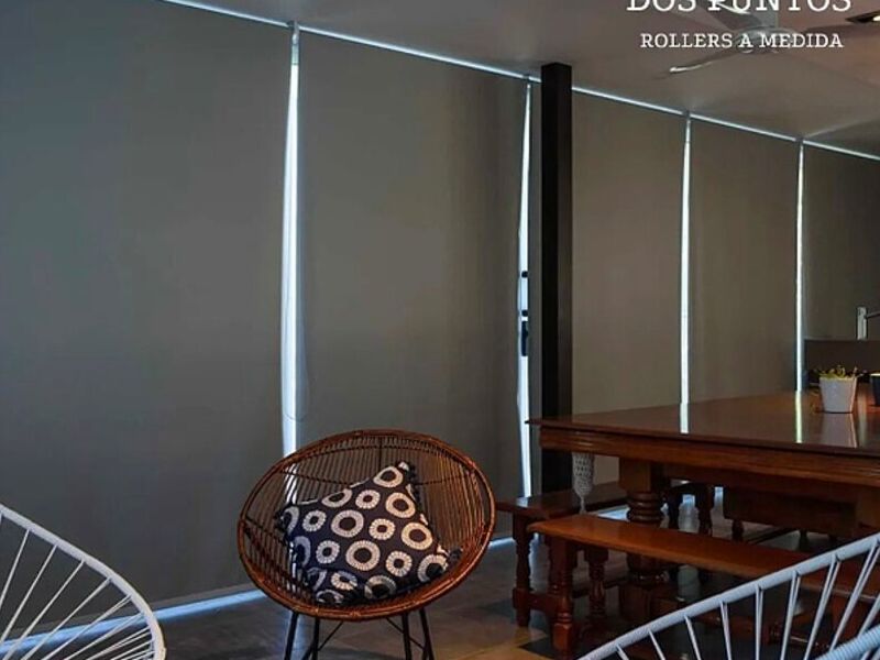 Cortina Black Out Oscura