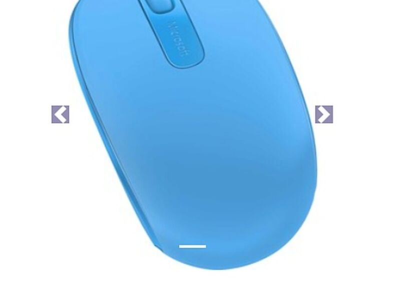 Mouse 1850 Cyan Blue