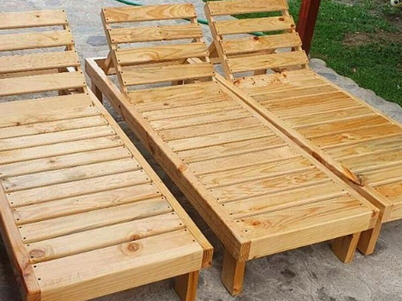 Reposera madera Chile