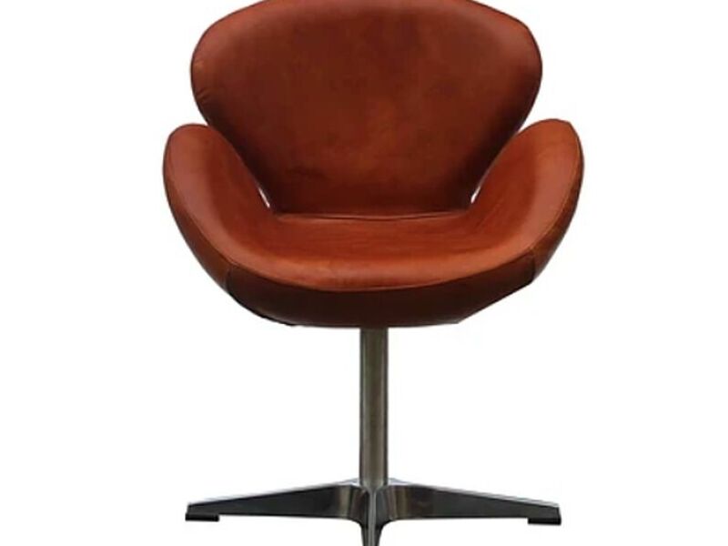 SILLA OFFICER CUERO CAFÉ