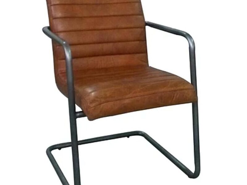 SILLA CONTEMPORÁNEA CUERO