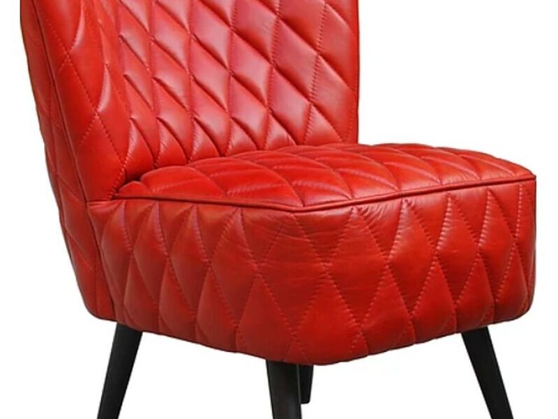 SILLA CORAL CUERO