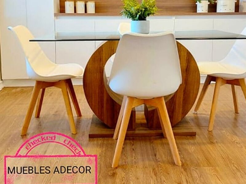 Comedor Rectangular Vidrio Chile