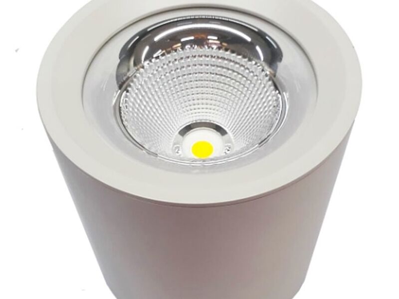 Luminaria LED colgante cilíndrica 35W