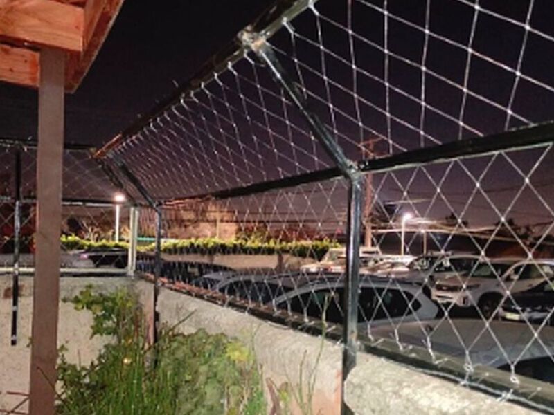 Seguridad edificio mallas Chile