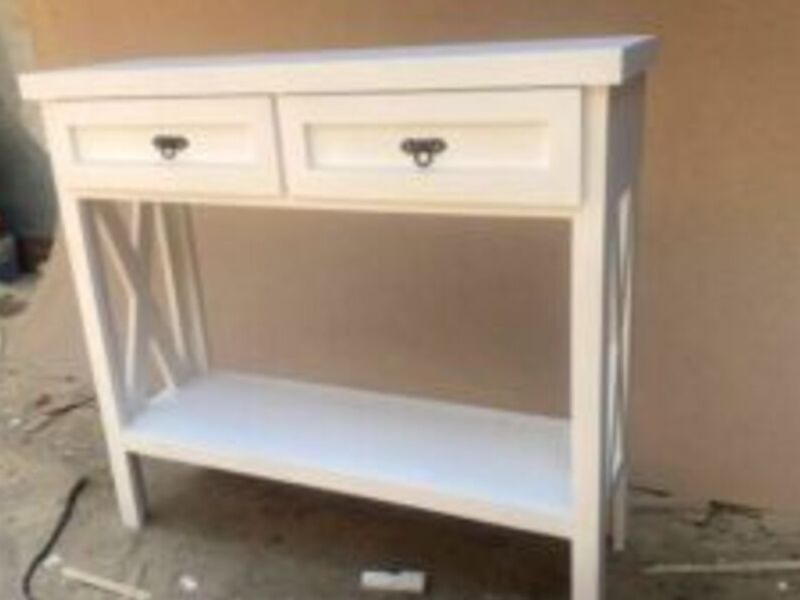 Mesa Auxiliar Blanca Chile 