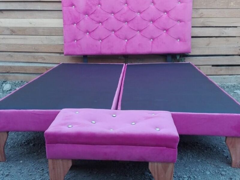 Cama King Lila Chile 