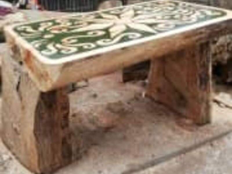 Mesa Rustica Flor  Chile