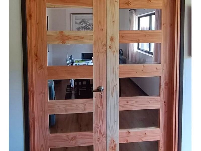 Puerta madera Chile