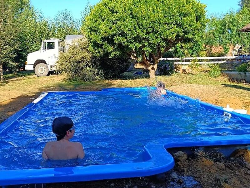 Piscina patio Chile
