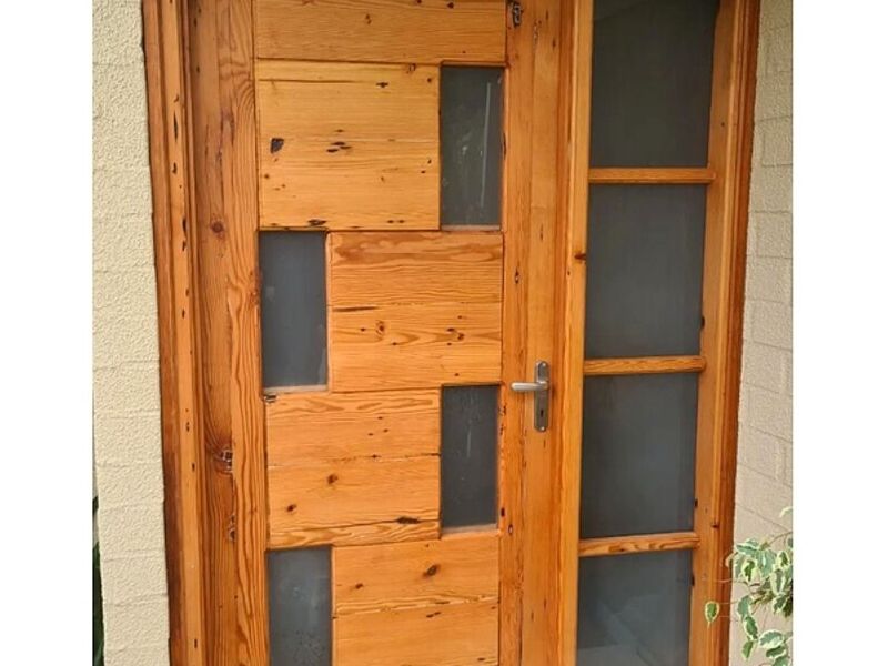Puerta madera Valparaíso