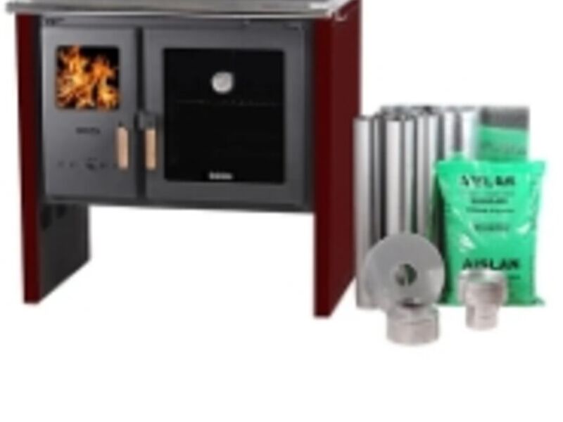 Pack Cocina Leña 90 Burdeo Chile
