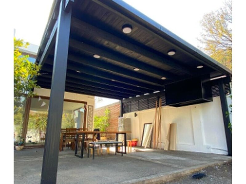 Pergola aluminio Chile  ..