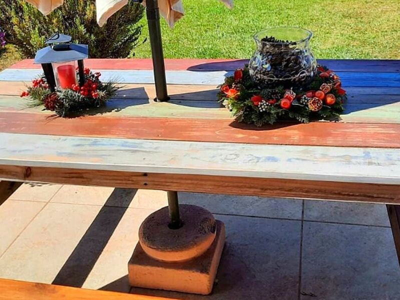 Mesa jardín Chile