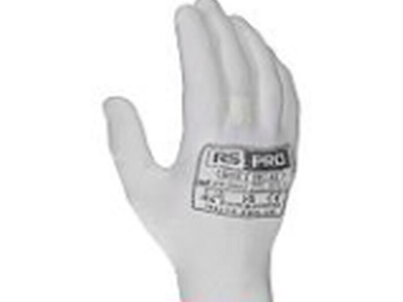  Guantes Poliéster Blanco RS PRO 10