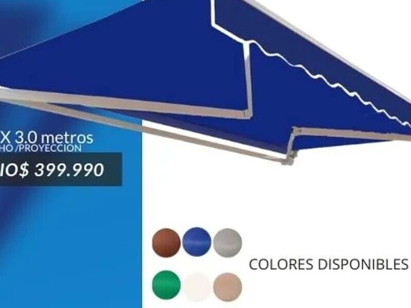 Toldos retractiles Chile.
