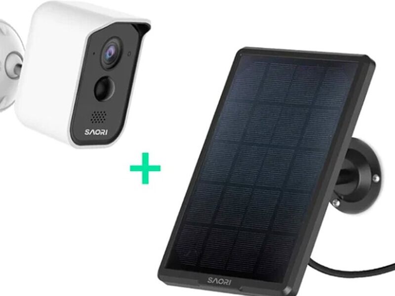 Kit X2 Cámara Panel Solar Chile
