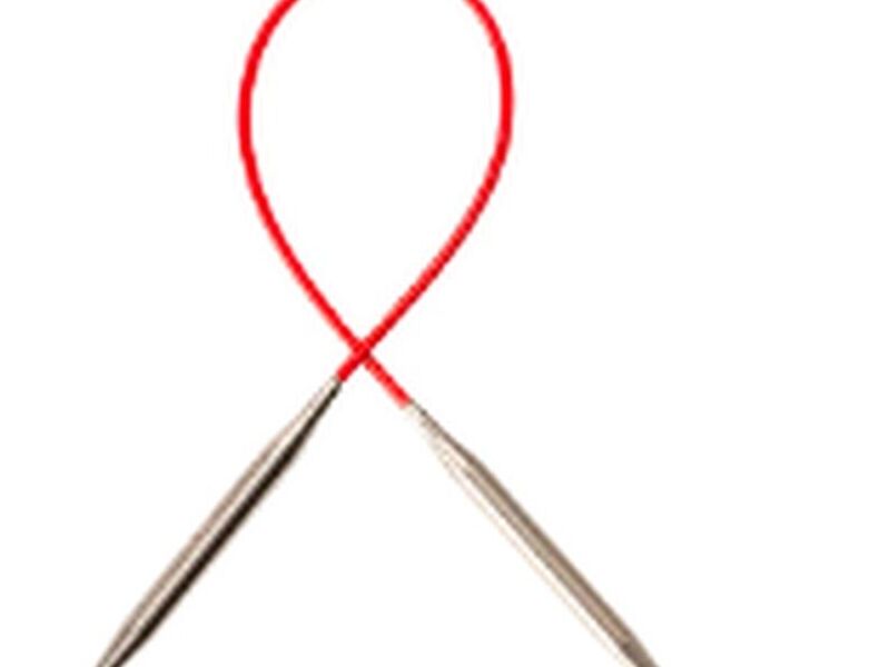 Palillos Circulares Knit Red