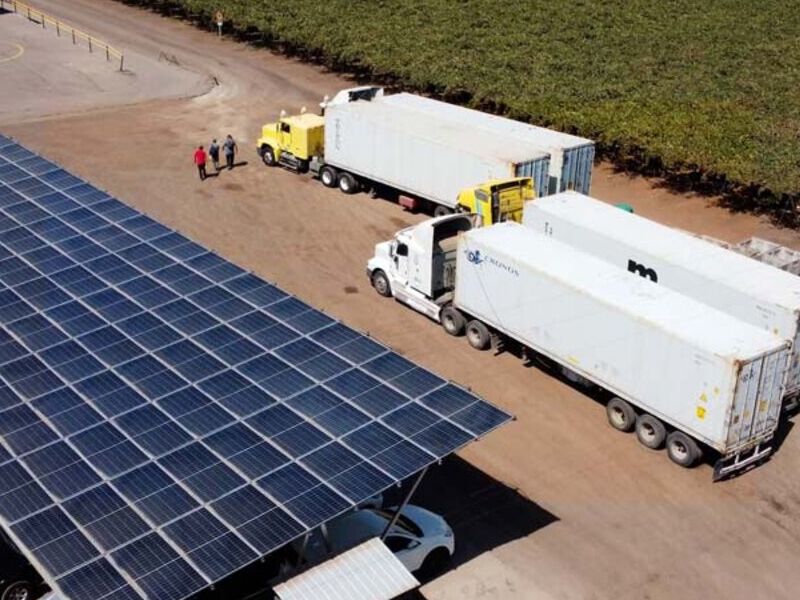 Estacionamientos solares Chile