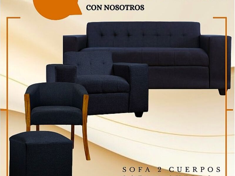 Sofa Negro Chile