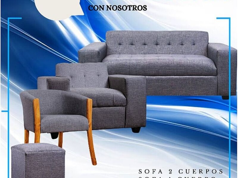 Sofa Plomo Chile