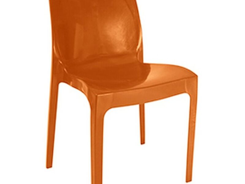 SILLA PLÁSTICA NEO NARANJO EA