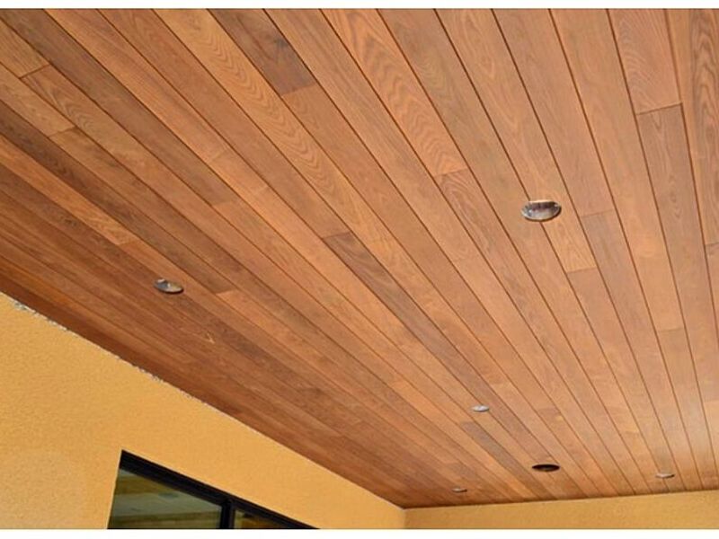 Cielorraso Páneles Madera Perù          