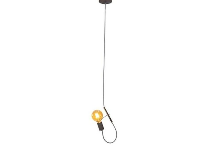 LAMPARA COLGANTE FLEX NEGRA
