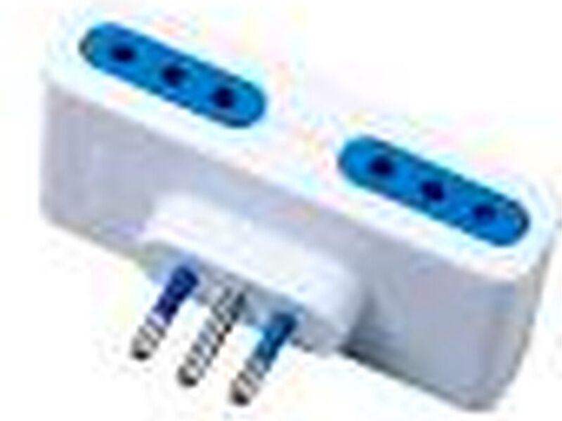 Adaptador Enchufe 4Tomas 10A Chile