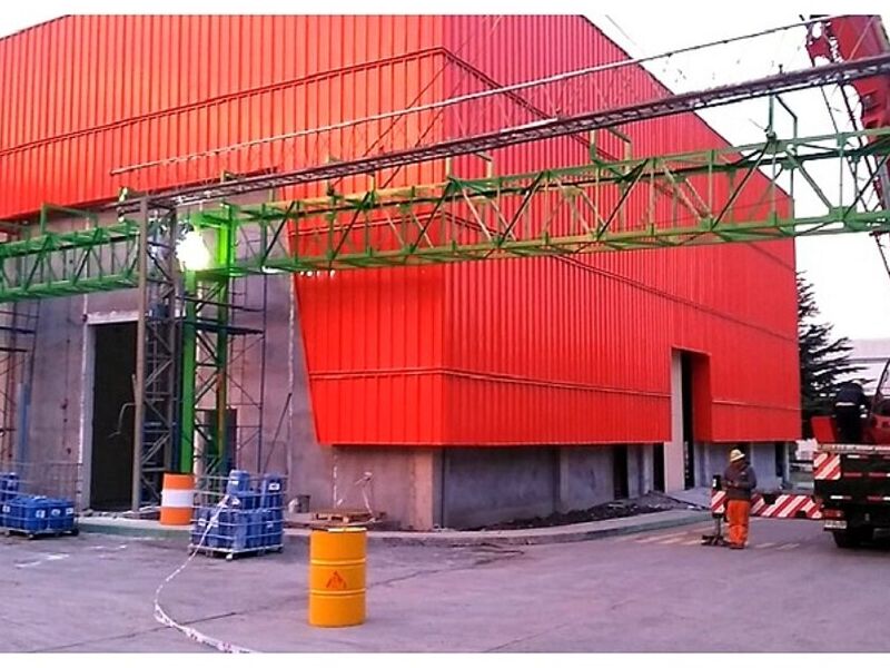 Instalación estructuras metálicas Calama 