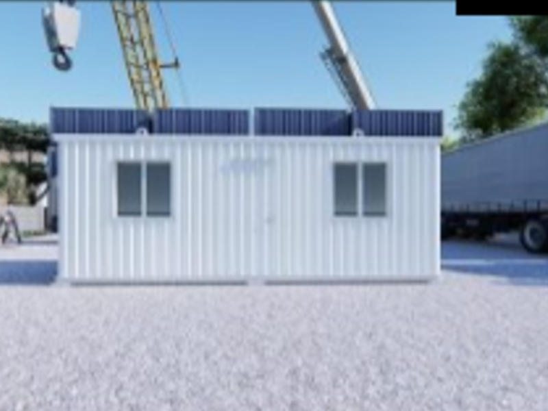 Container oficina modular 21m2 chile